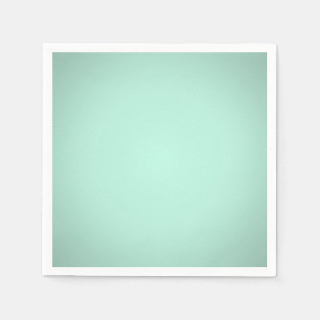 Pastel green colour, solid napkin (Front)