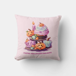 Pastel Halloween Delights – Enchanting Pastel Cake Cushion