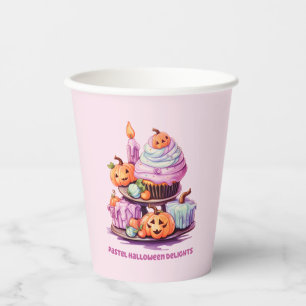 Pastel Halloween Delights Paper Cups