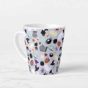 Pastel Halloween Latte Mug