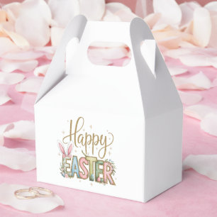 Pastel Happy Easter  Favour Box