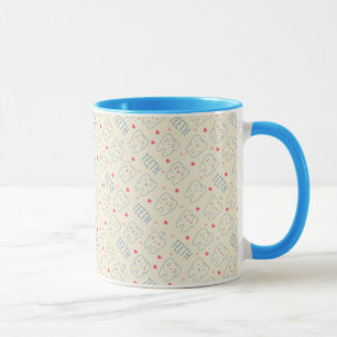 Pastel Happy Teeth Pattern Mug