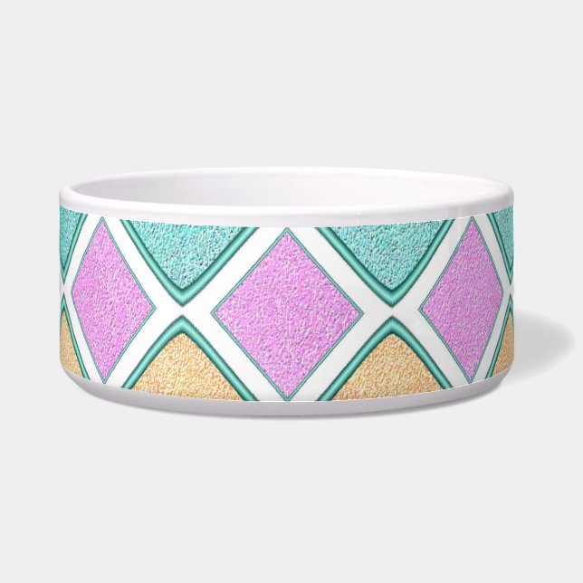  Pastel Harlequin Prism Diamond Pattern (Front)