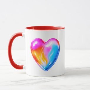Pastel Heart Mug
