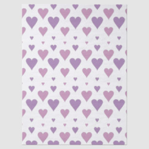 Pastel Heart Tissue Paper