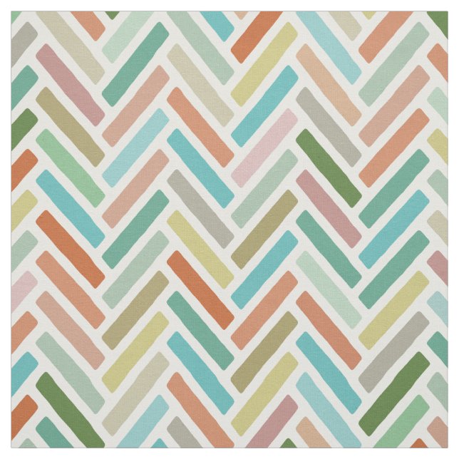 pastel herringbone fabric (Swatch)