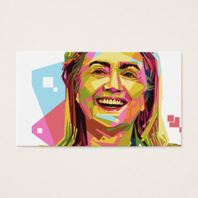 pastel Hillary Clinton (Front)