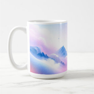 Pastel Horizons: Where Clouds Meet Dreams Coffee Mug