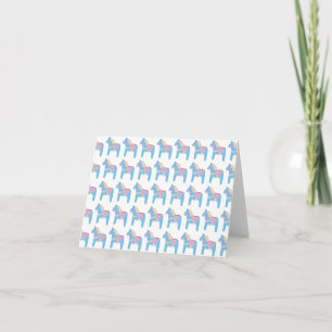 Pastel Horse Note Card