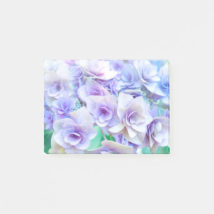 pastel hydrangea for wedding post-it notes