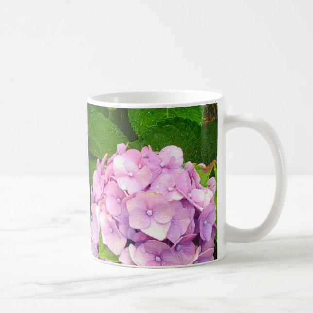 Pastel Hydreangea  Coffee Mug (Right)