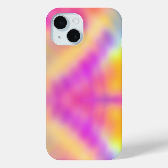 Pastel Iridescent Colourful Gradient Design Case-Mate iPhone Case (Back)