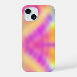 Pastel Iridescent Colourful Gradient Design iPhone 15 Case