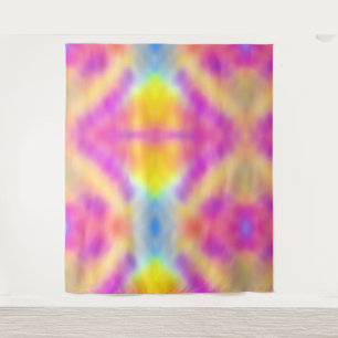 Pastel Iridescent Colourful Gradient Design Tapestry