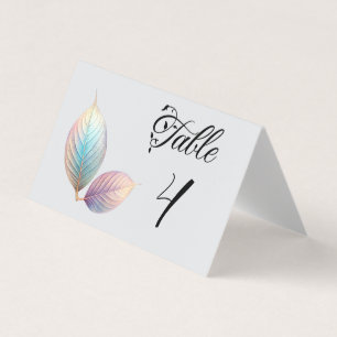 Pastel Iridescent Leaves Wedding Dreamy Pastels
