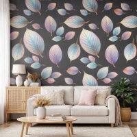 Pastel Iridescent Leaves Wedding Dreamy Pastels