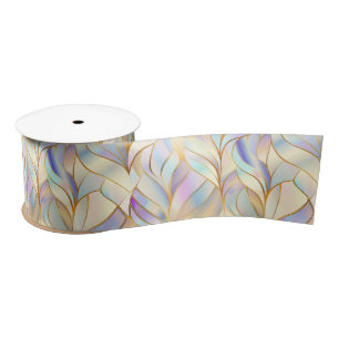 Pastel Iridescent Satin Ribbon