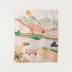 Pastel Journey Tapestry
