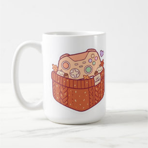 Pastel Kawaii Cosy Gamer Controller Sweater Mug