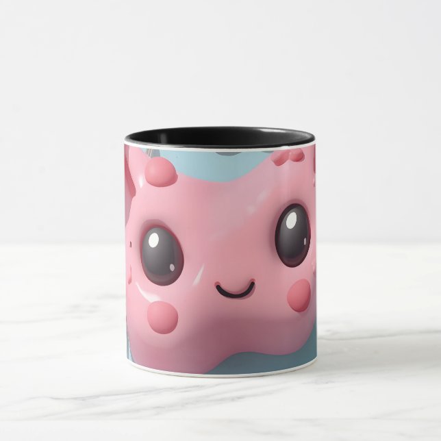 Pastel Kawaii Creature Fantasy Art Mug (Center)