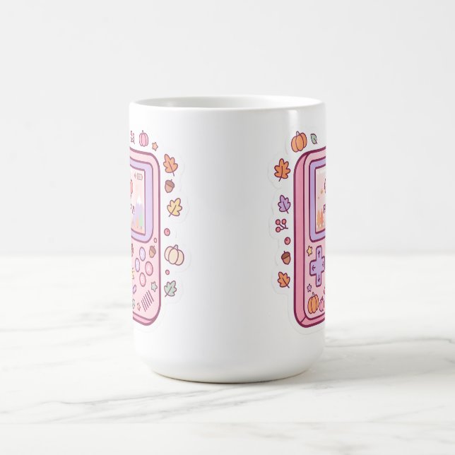 Pastel Kawaii Retro Handheld Console Mug (Center)