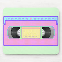Pastel kawaii VHS vaporwave pixel art