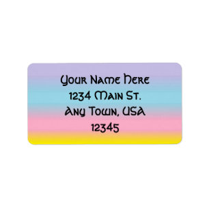 Pastel Label