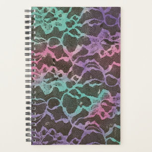 Pastel Lace Pattern planner