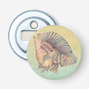 Pastel Large Conch Shell Bottle Opener