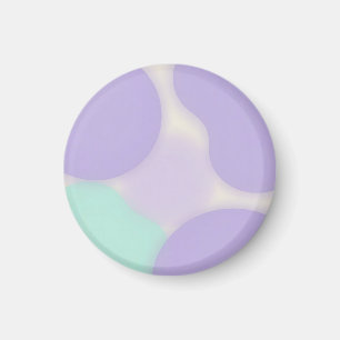 Pastel Lavender Blob Organic Abstract Magnet