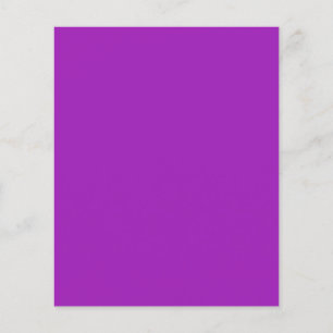 Pastel Lavender Purple Flyer