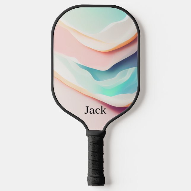  Pastel Layers Pickleball Paddle (Front)
