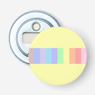 Pastel Lemon Yellow Bottle Opener