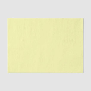 Pastel Lemon Yellow Tissue Paper