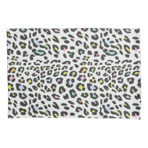 Pastel Leopard Spot Pattern Pillowcase