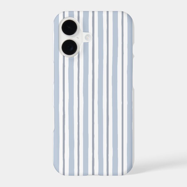 pastel light blue stripes style  (Back)