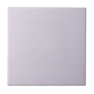 Pastel Light Purple Grey Solid Colour Tile