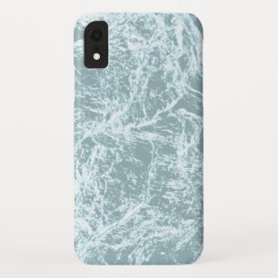 Pastel Light Turquoise Abstract iPhone XR Case