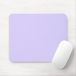 Pastel Lilac Solid Colour Classic Elegant Mouse Pad