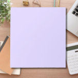 Pastel Lilac Solid Colour | Classic | Elegant Notepad<br><div class="desc">Pastel Lilac Solid Colour  | Classic Design | Elegant Product | Trendy Colour  | Stylish and Fashion | Minimalist</div>