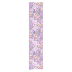 Pastel Lily Love Short Table Runner
