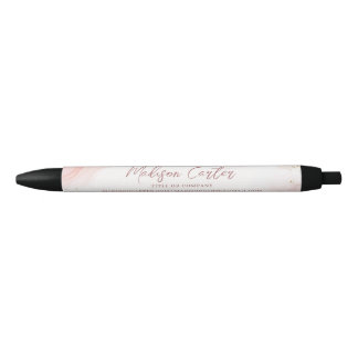 Pastel Liquid Watercolor Alcohol Ink Black Ink Pen
