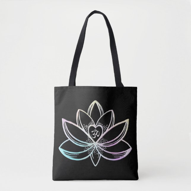 Pastel Lotus  Tote Bag (Front)