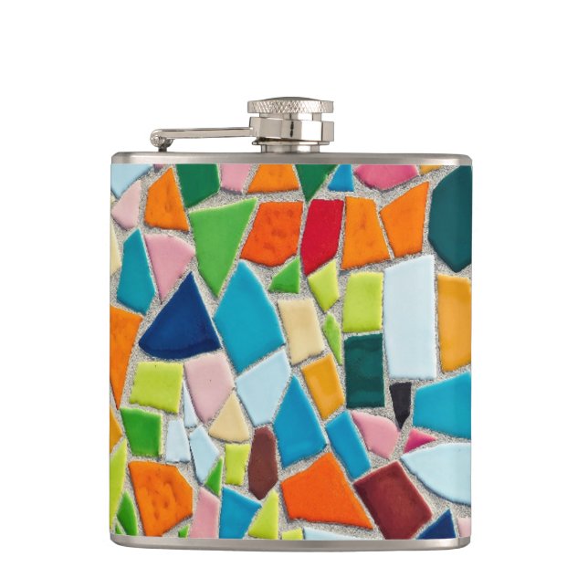 Pastel Love  Hip Flask (Front)