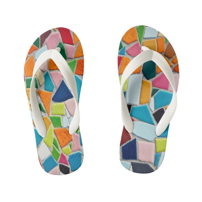 Pastel Love  Kid's Thongs (Footbed)