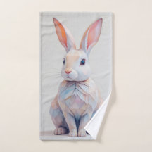 Pastel Low-Poly Bunny