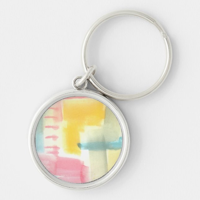 Pastel Luxe I Key Ring (Front)