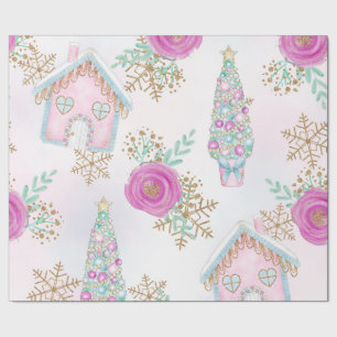 Pastel Magic Christmas Wrapping Paper