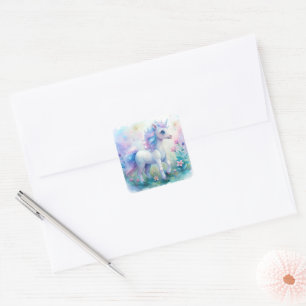 Pastel Magical Unicorn Sticker