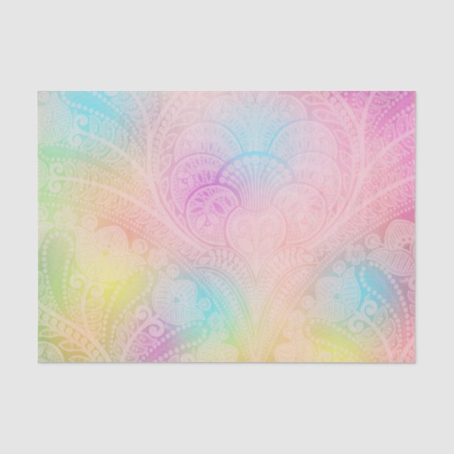 Pastel Mandala Tissue Paper (Front)